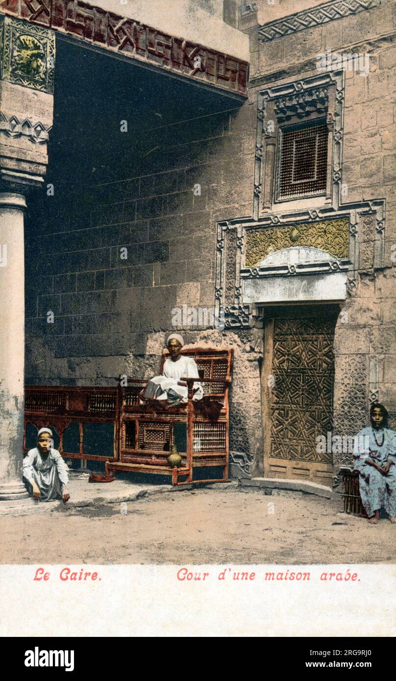 Cairo, Egypt The 'heart' of a wonderfullyornate Arab House boasting