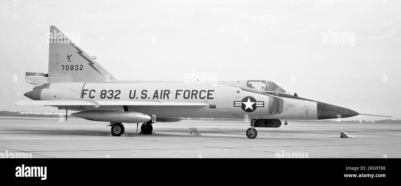 United States Air Force - Convair F-102A Delta Dagger 57-0832 of the ...