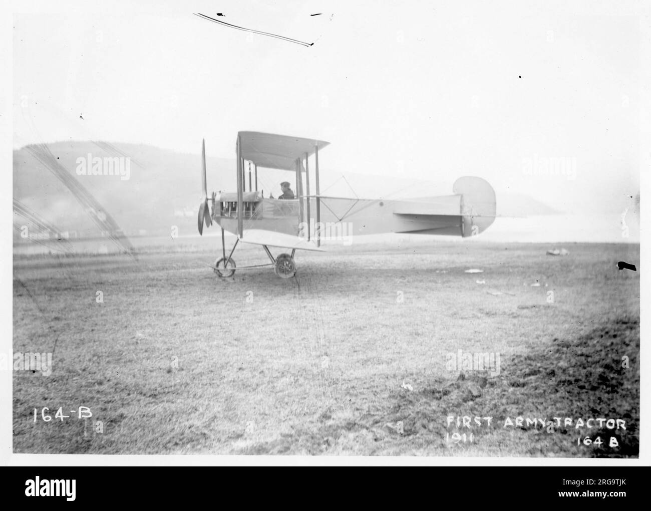 Curtiss Model G Army Tractor Signal Corps No.21. The first tractor