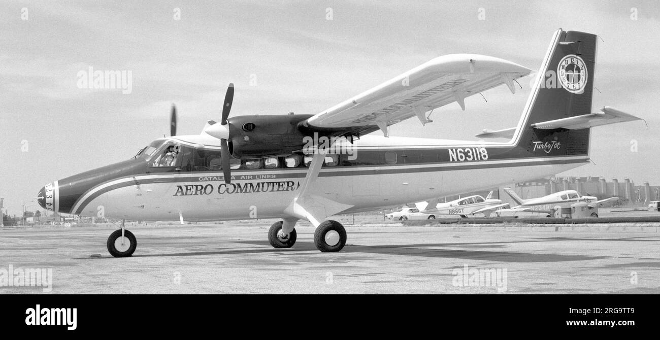 de Havilland Canada DHC6 Twin Otter N63118, of Aero Commuter at Long