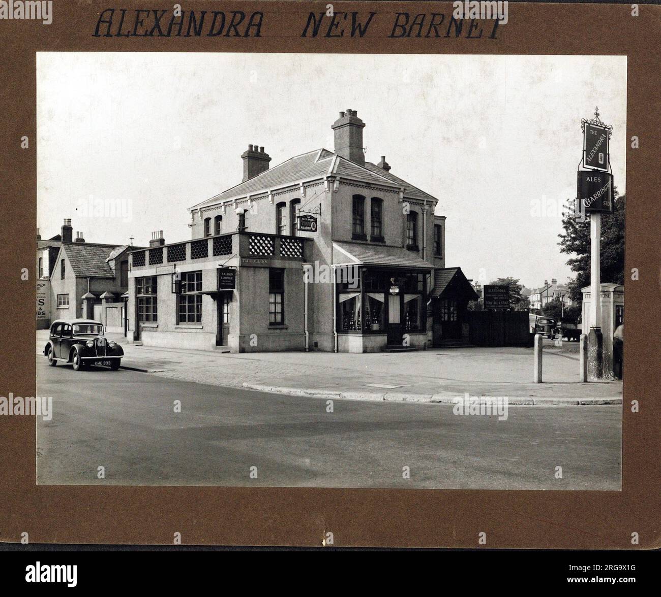 Photograph of Alexandra PH, New Greater London. The main side of the print (shown here