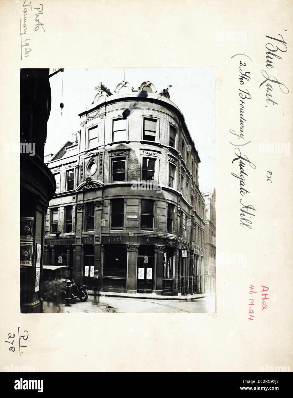 Photograph of Blue Last PH, Ludgate Hill, London. The main side of the ...