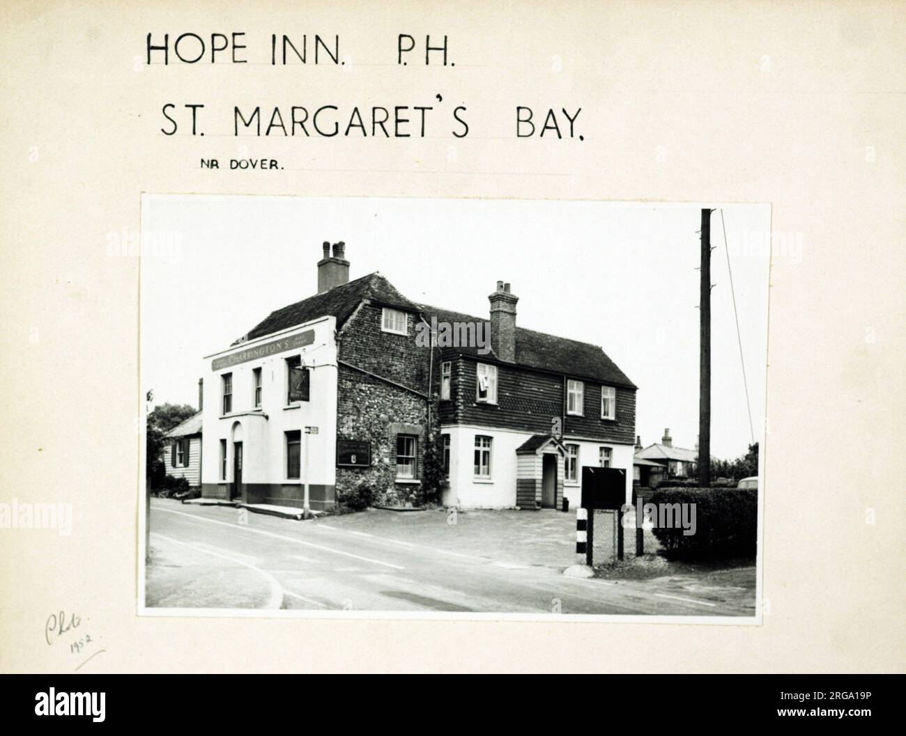 Photograph of Hope Inn, St Margarets Bay, Kent. The main side of the