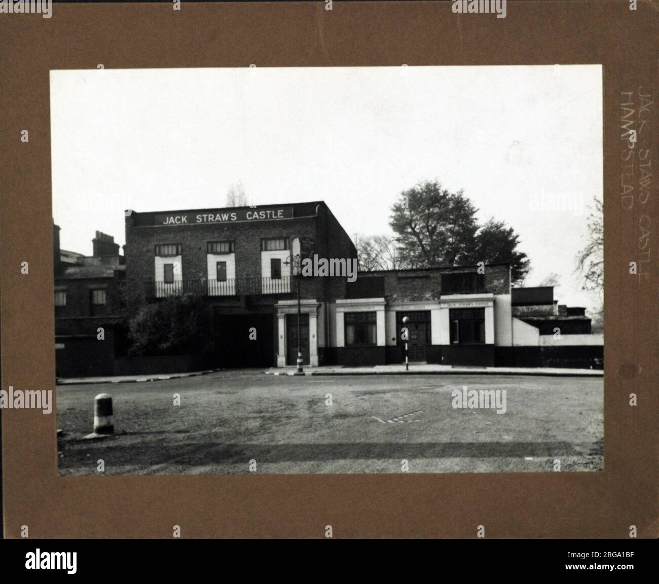 Photograph of Jack Straws Castle PH, Hampstead (Old), London. The main