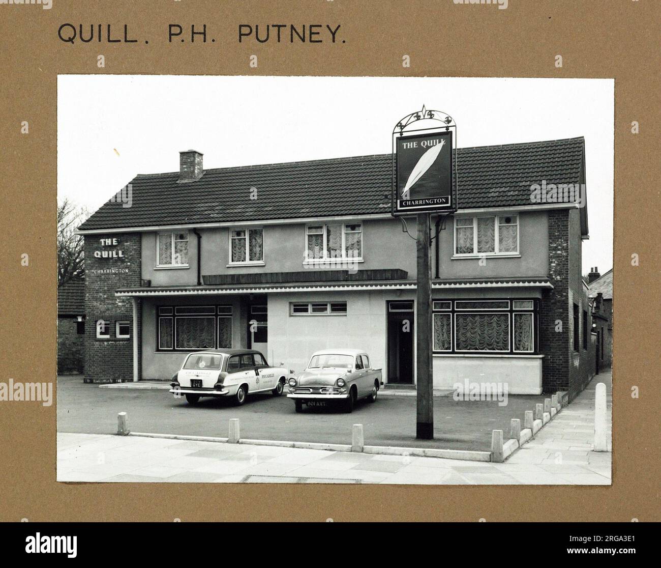 Photograph of Quill Tavern , Putney (New), London. The main side of the