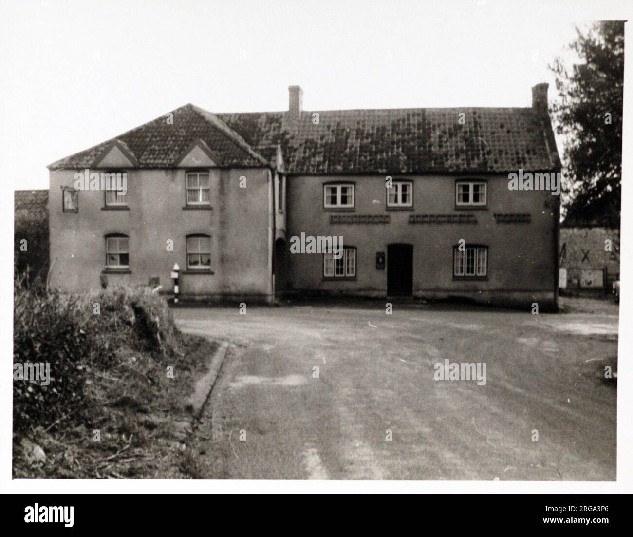 Photograph of Ring of Bells Inn, Moorlinch, Somerset. The main side of