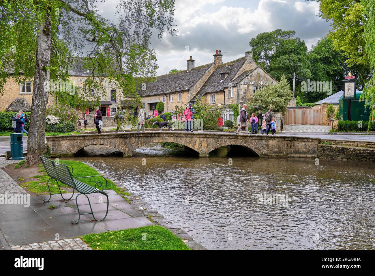 Bourton-on-the-Water Stock Photo