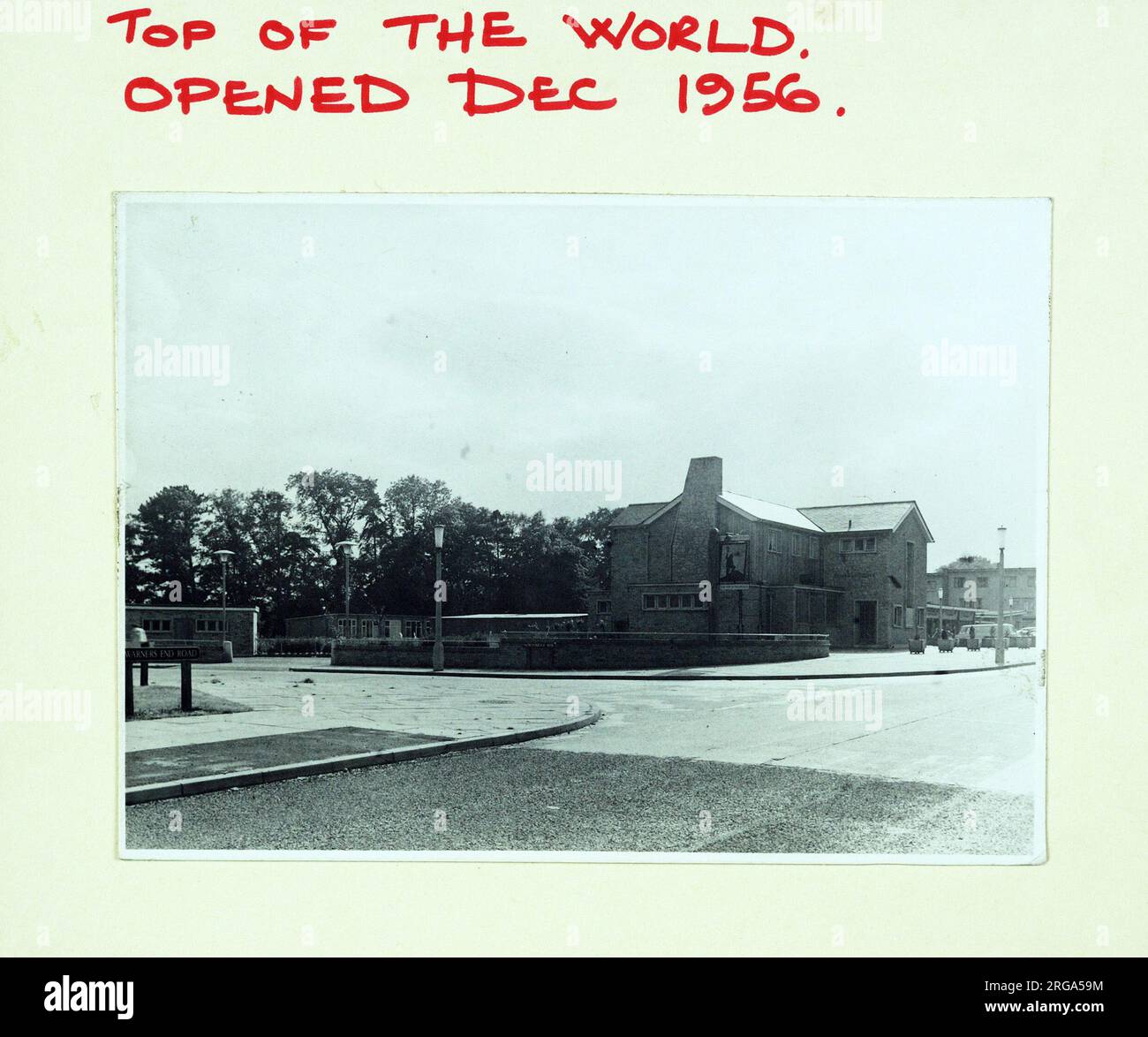 Top Of The World PH, Hemel Hempstead, Hertfordshire. The main side of