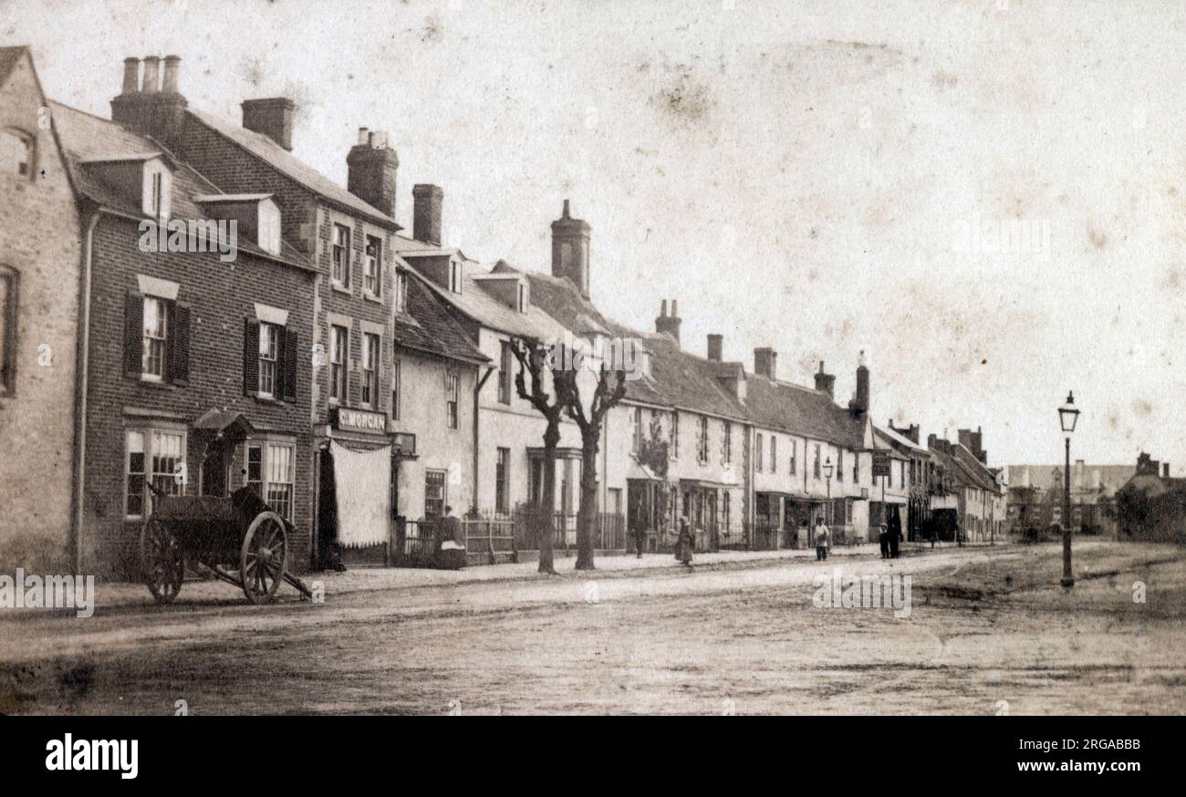 Main Street, Swindon, Wiltshire Stock Photo Alamy