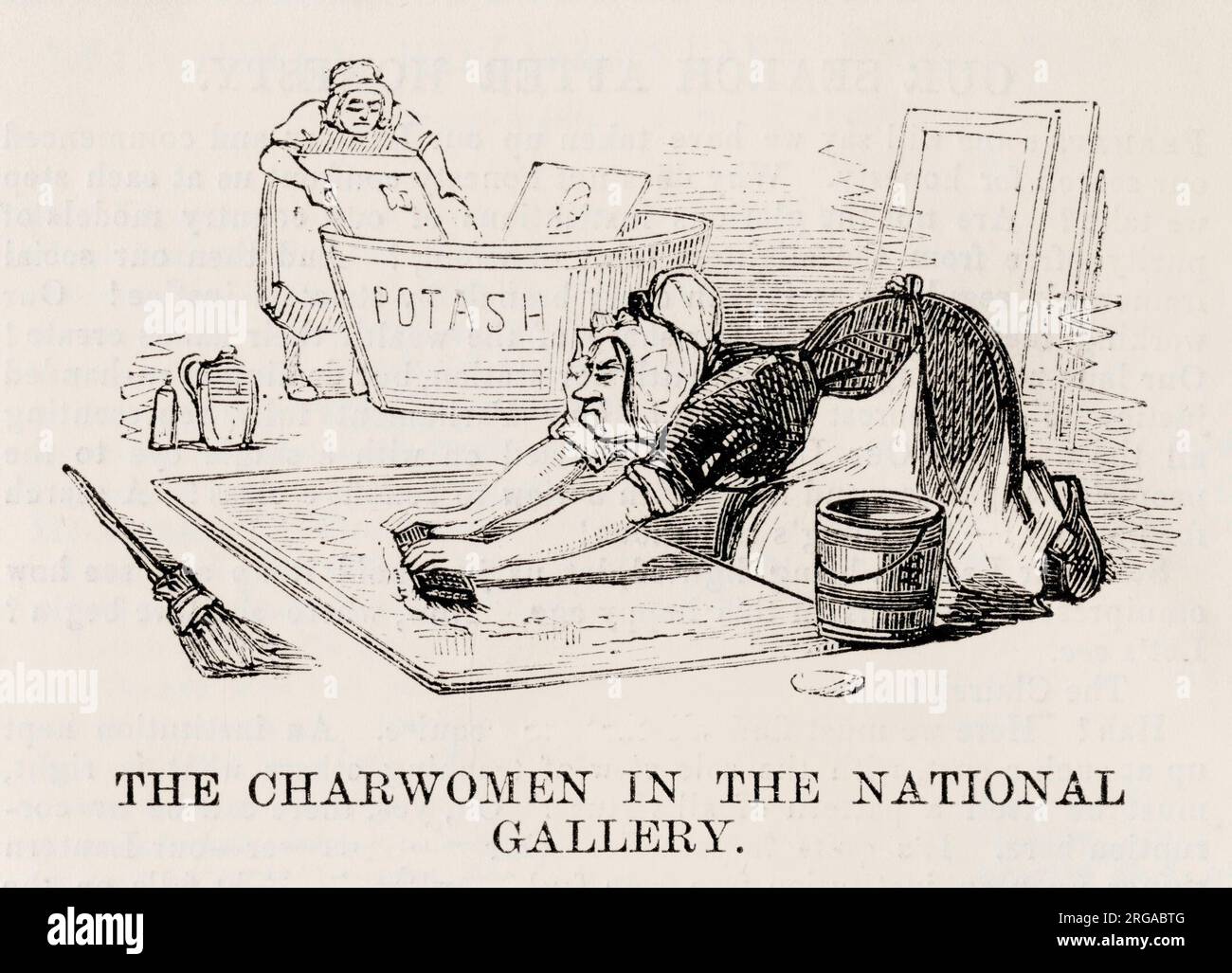 The Charwomen In The National Gallery A Cartoon About The Conservation the-charwomen-in-the-national-gallery-a-cartoon-about-the-conservation