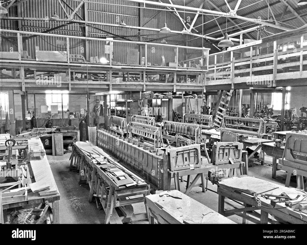 Heston Aerodrome in May, 1939. Heston was an airfield located to the ...