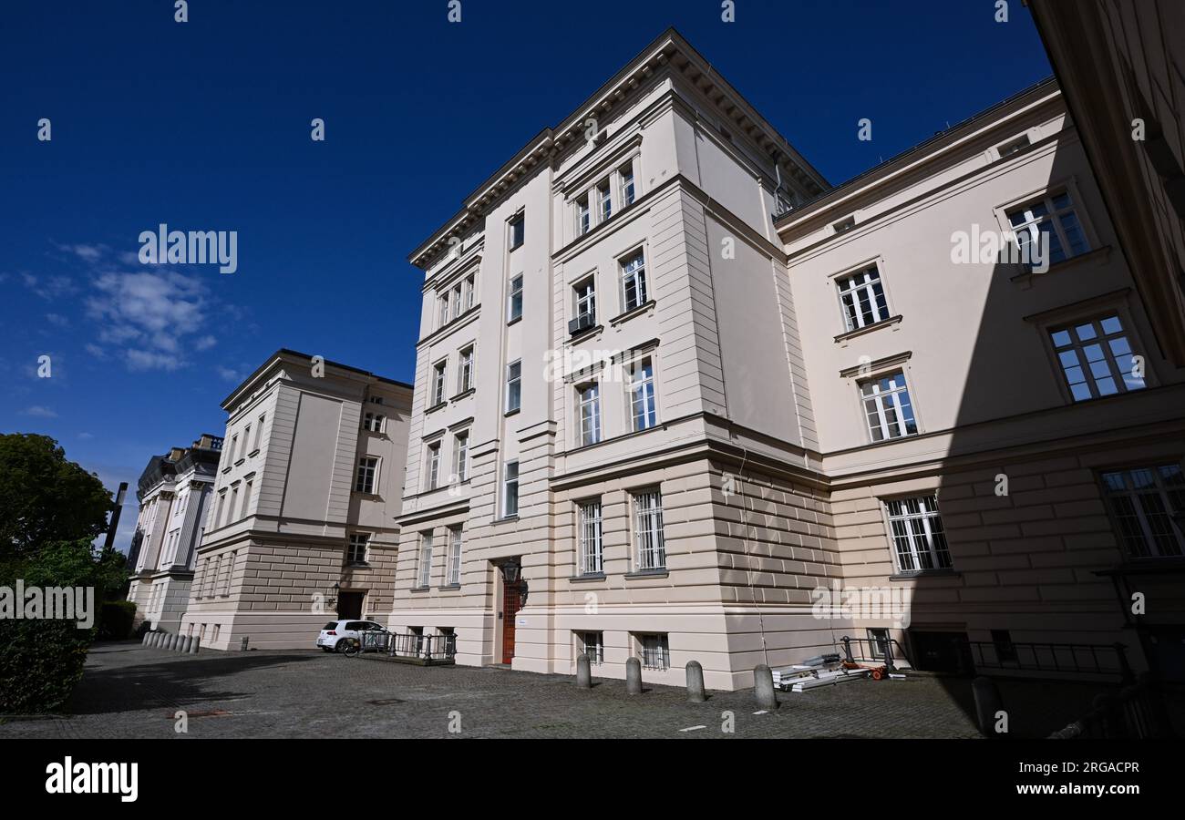 Berlin, Germany. 08th Aug, 2023. Entrance to the Rathgen research ...