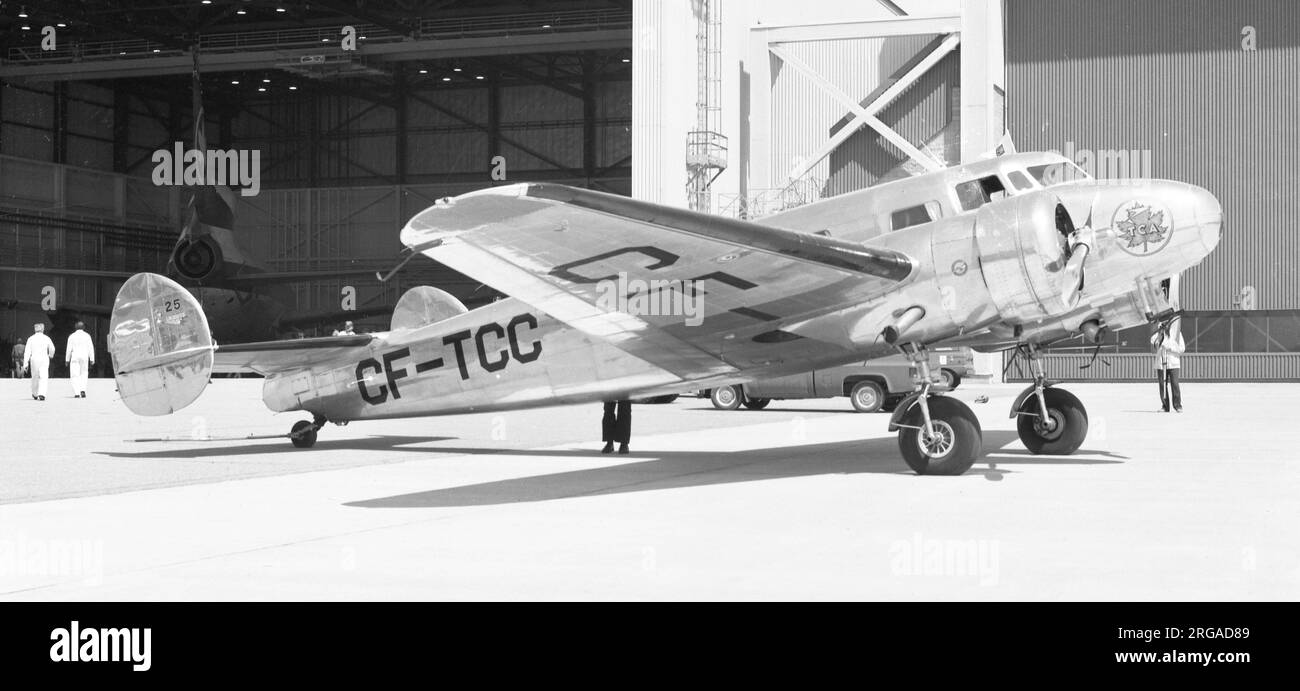 Lockheed 10-A Electra CF-TCC (msn 1116, fleet number 25) Stock Photo