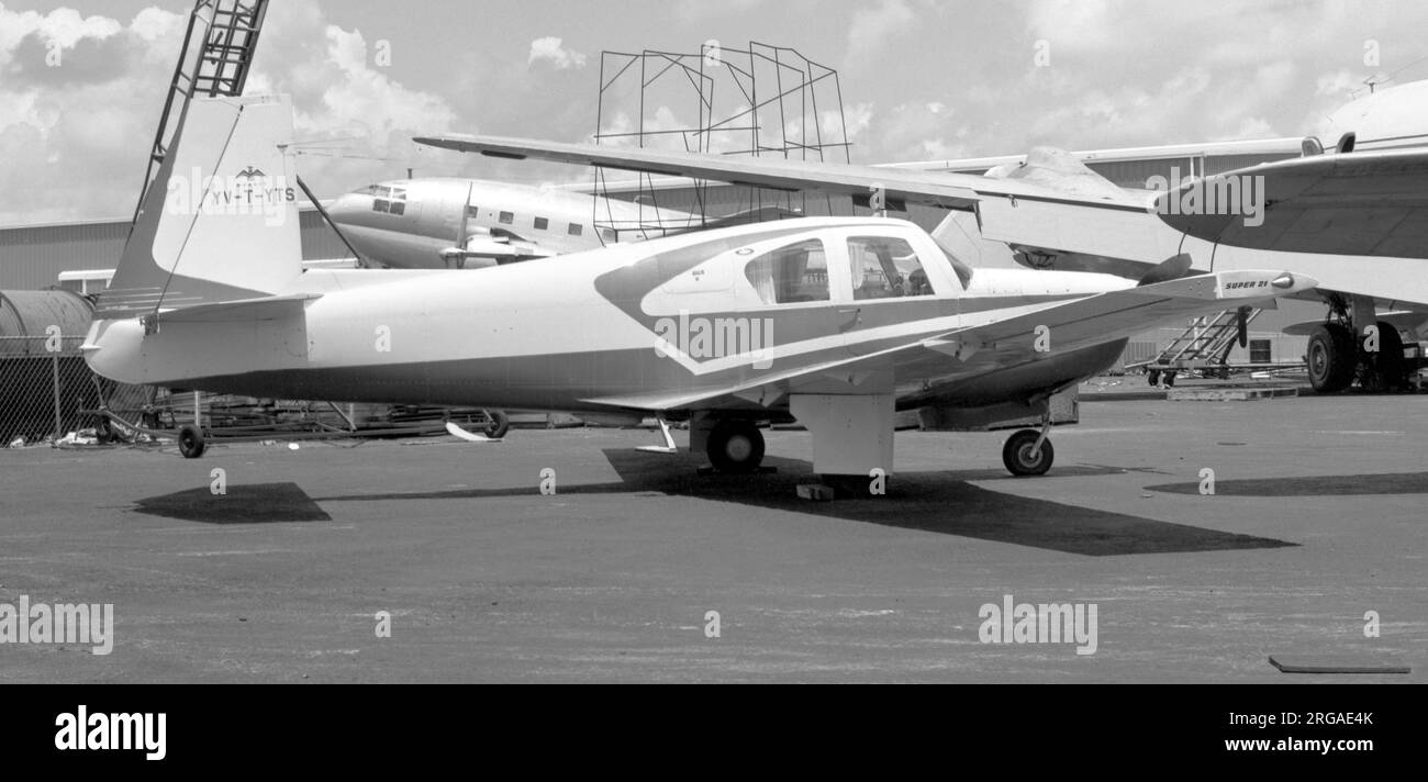 Mooney M.20 Super 21 YV-T-YVS Stock Photo