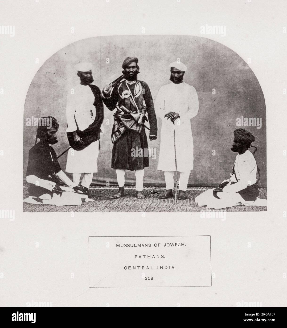 Vintage 19th century photograph: The People of India: A Series of ...
