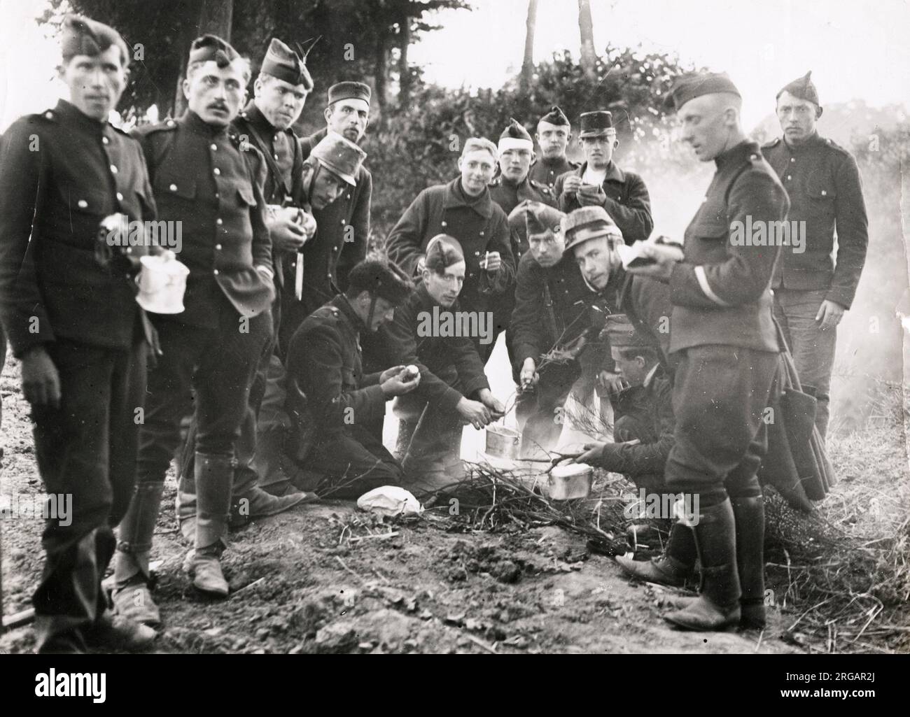 Vintage World War One photograph - WWI: Stock Photo