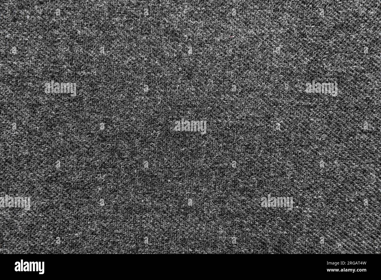Texture of black dense woolen fabric for tailoring. Textile. Material ...