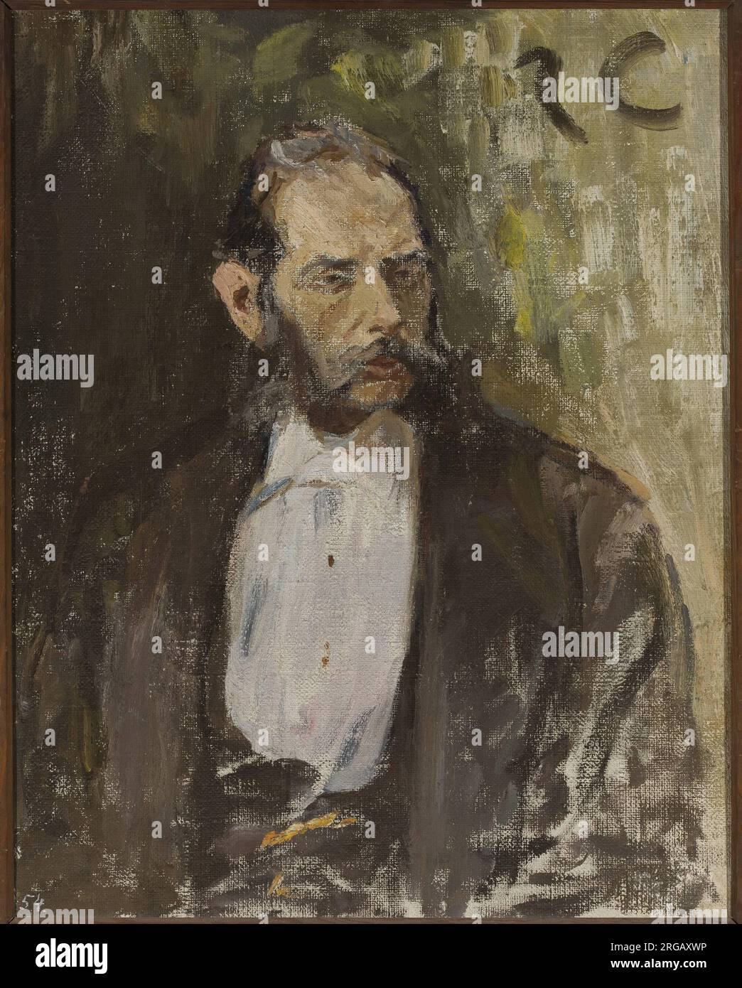 Portrait of Mr. Nelken 1911 by Jan Ciągliński Stock Photo