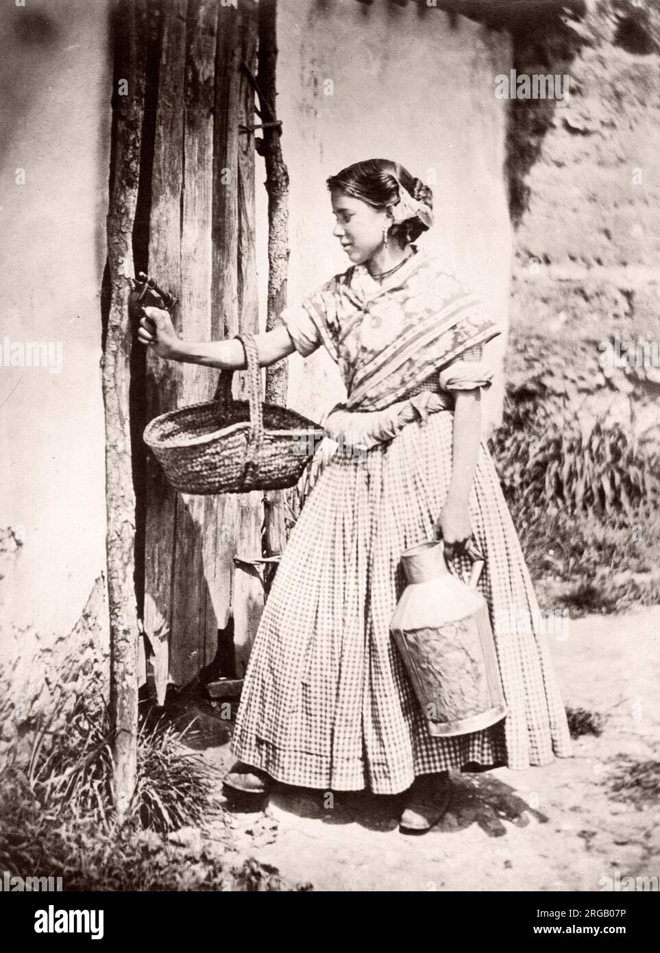 19th century milkmaid hi-res stock photography and images - Alamy