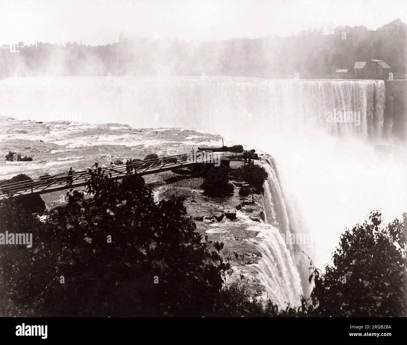Vintage niagara falls hi-res stock photography and images