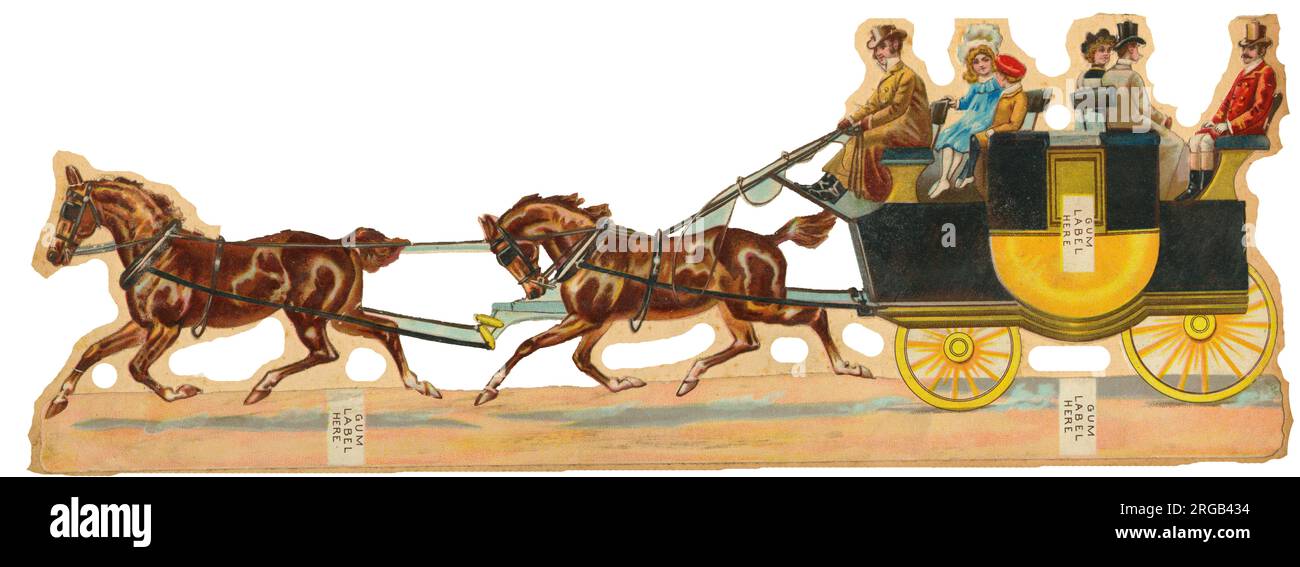 Coachman horse drawn carriage hi-res stock photography and images - Alamy