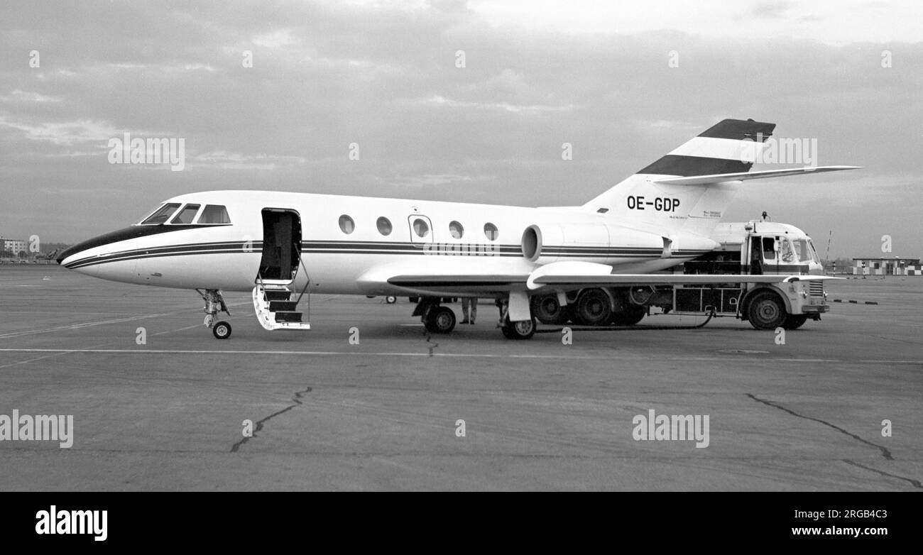 Dassault Falcon 20E OE-GDP (msn 302), of Dr.Ludwig Polsterer, Vienna ...