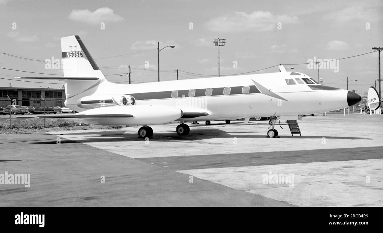 Lockheed L132923E JetStar N505C (msn 5113), of AbakanAvia Stock Photo Alamy