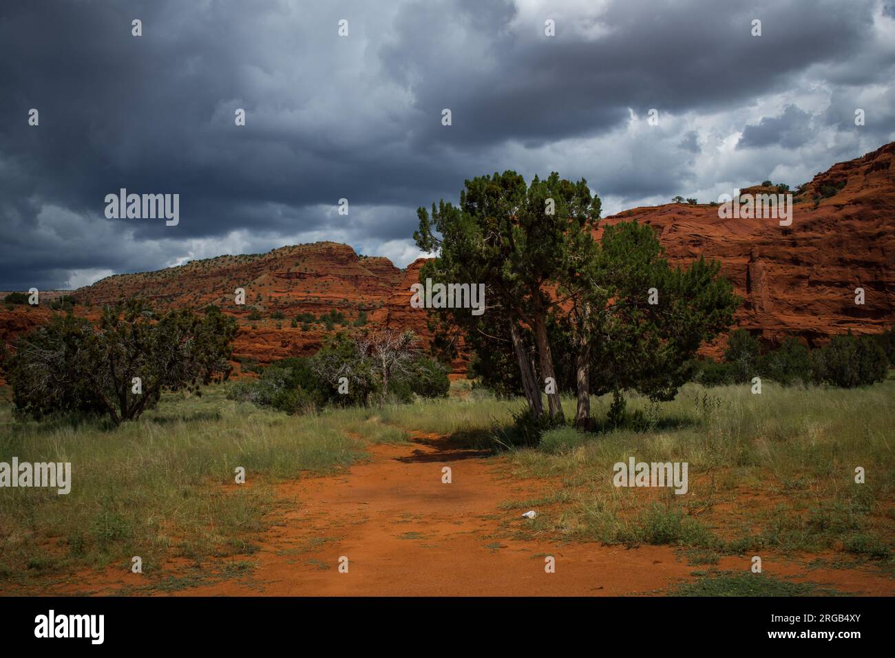 Roadside, San Ysidro NM, #8892 Stock Photo