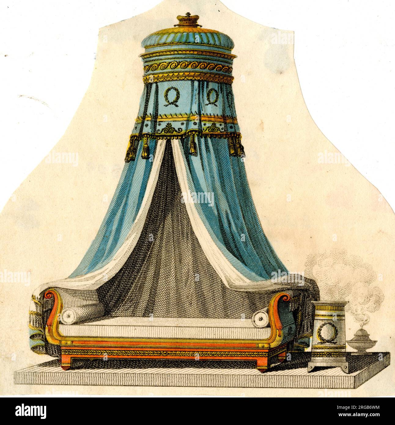 Napoleonic French Sofa Bed Stock Photo Alamy