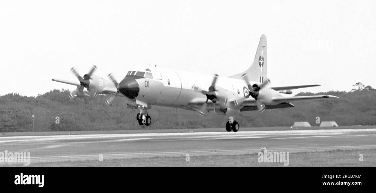 Royal New Zealand Air Force - Lockheed P-3B-70-LO Orion NZ4201 (msn 185 ...