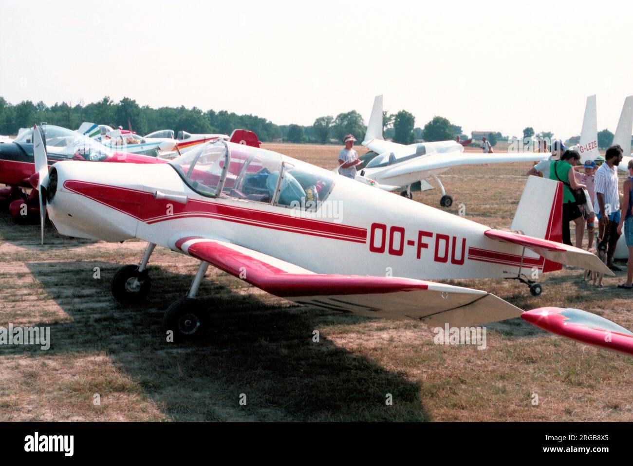 Jodel D.120A Paris-Nice OO-FDU (msn 276). Stock Photo