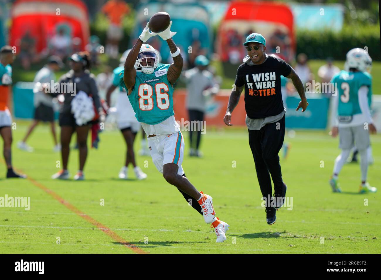 Miami Dolphins wide receiver Braylon Sanders (86) runs with the