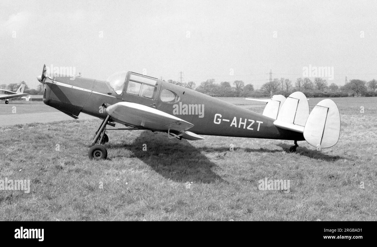 Miles M.38 Messenger 2A G-AZHT (msn 6334), at Elstree in May 1969. Stock Photo