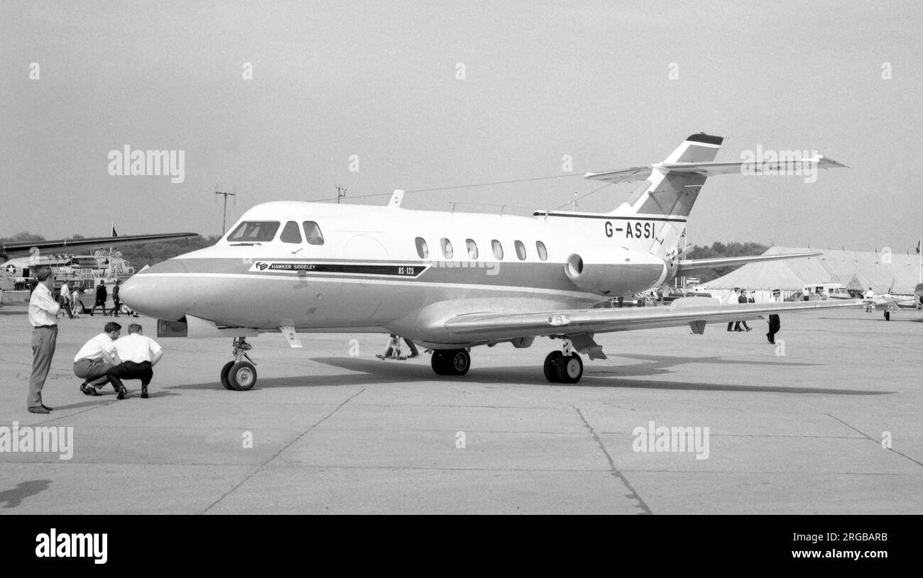 Hawker Siddeley HS.125 Series 1 GASSI (msn 25008), of Hawker Siddeley