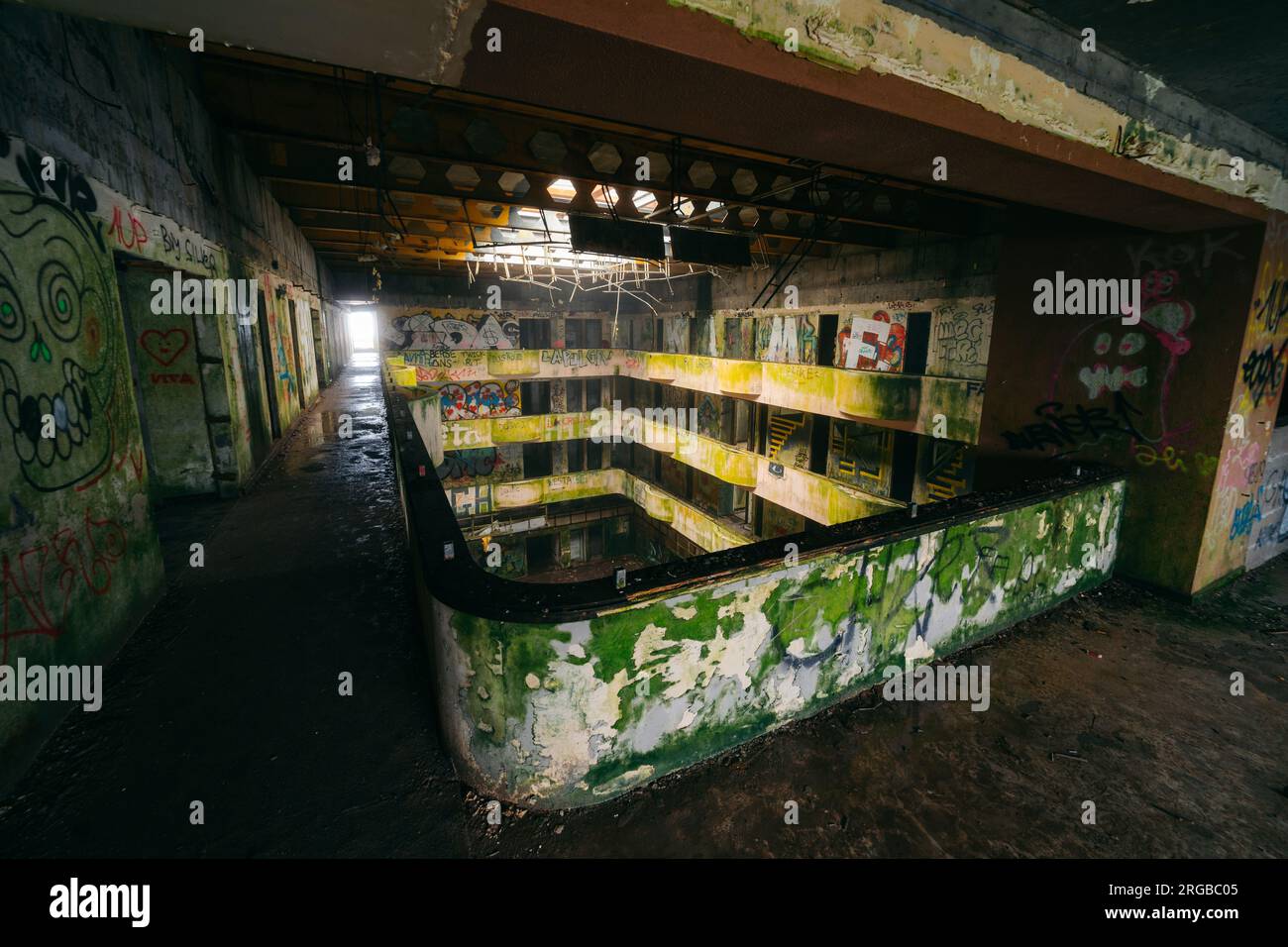 Ruinas do Monte Palace Hotel Uncover the mystique of abandoned luxury in Azores, as these ruins