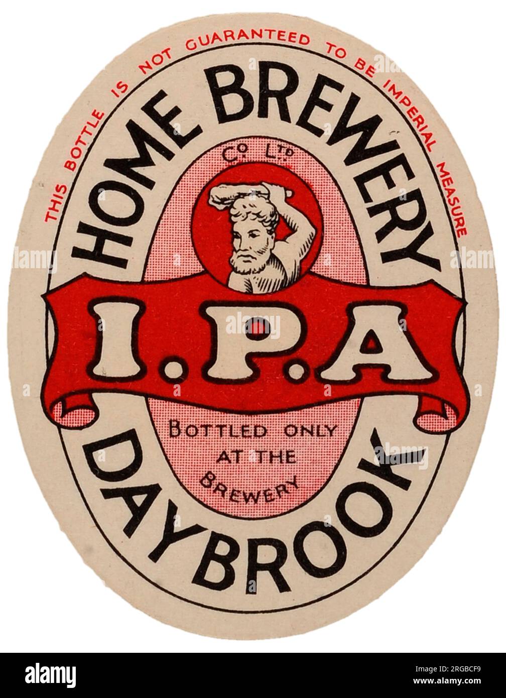 Home Brewery IPA Stock Photo