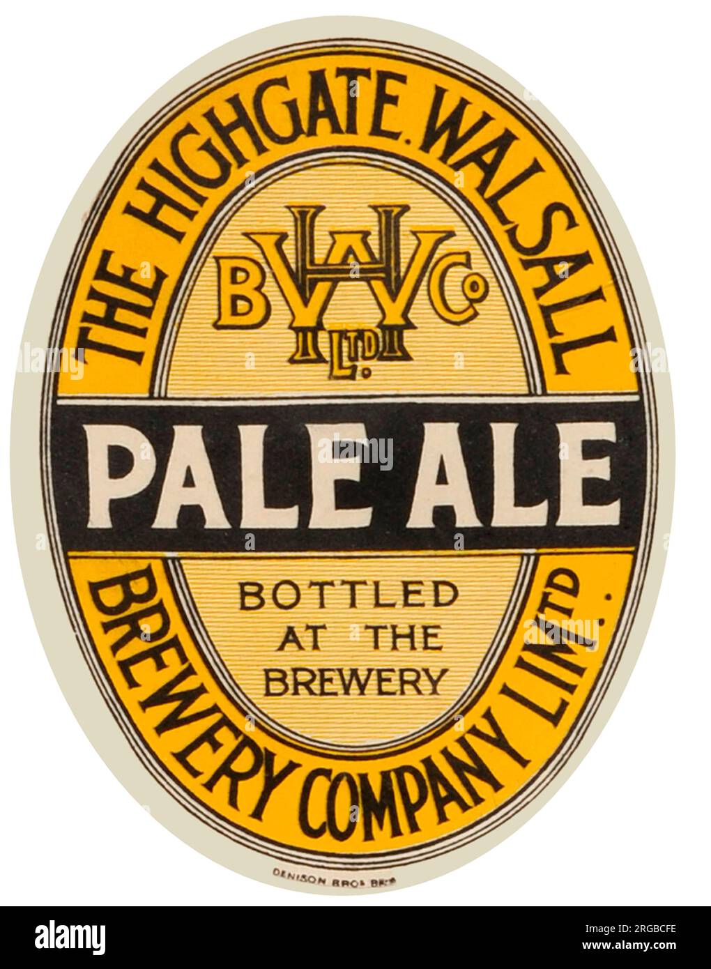 Highgate Pale Ale Stock Photo