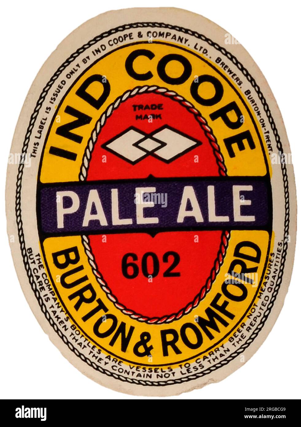 Ind Coope Pale Ale Stock Photo - Alamy