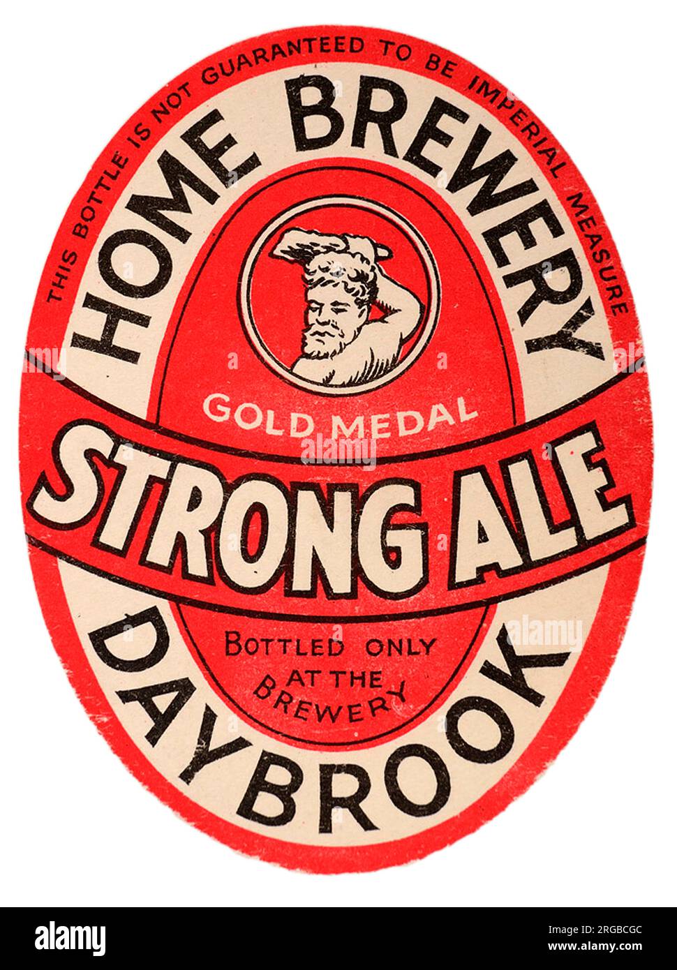 Home Brewery Strong Ale Stock Photo