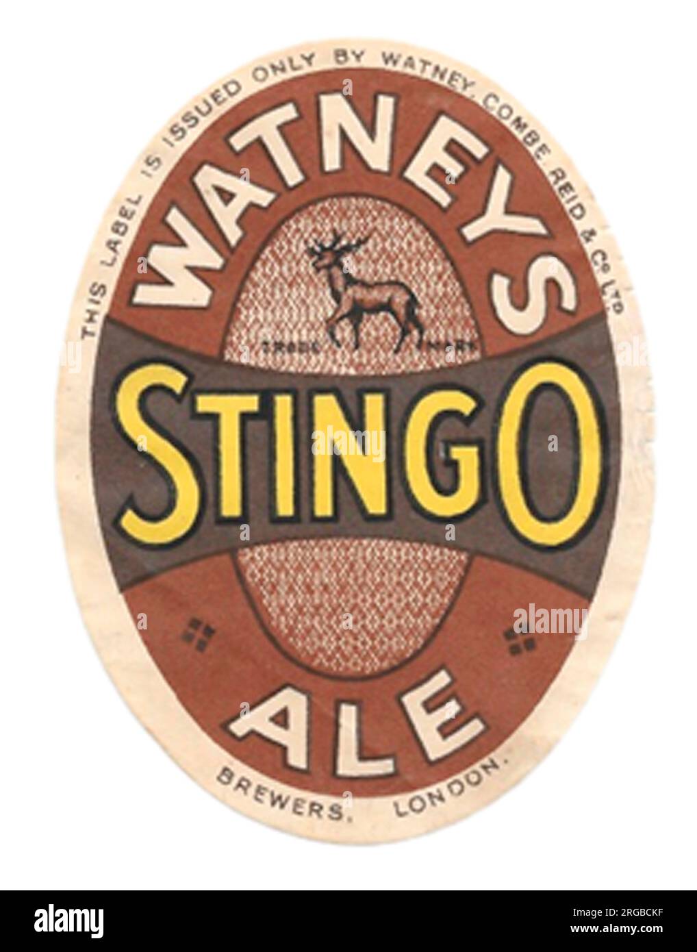 Watneys Stingo Ale Stock Photo