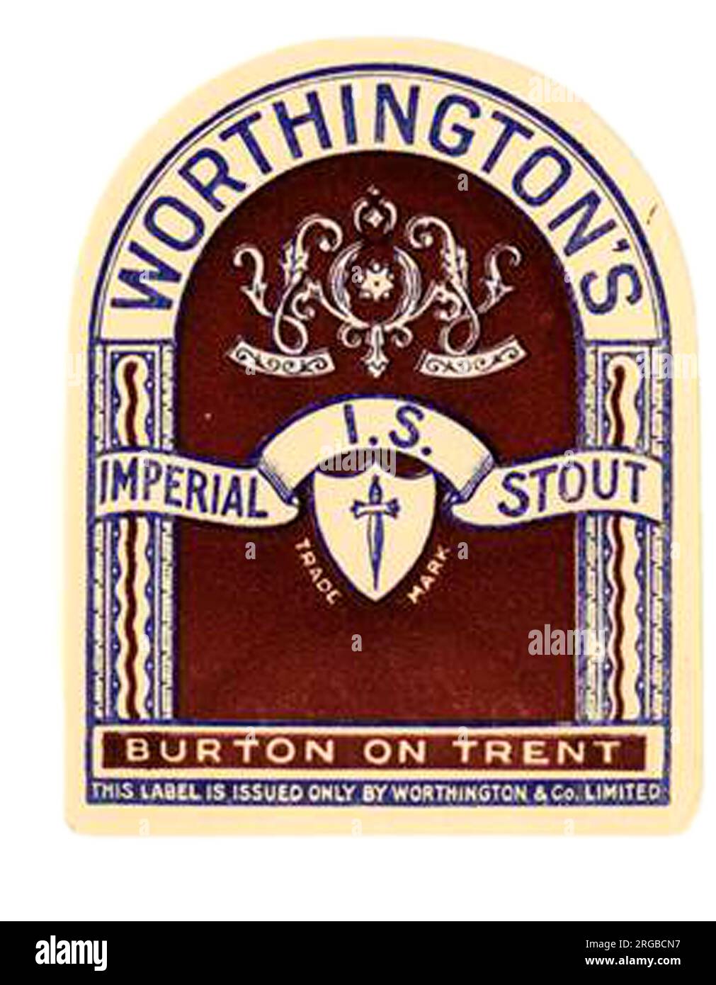 Wothington's Imperial Stout Stock Photo