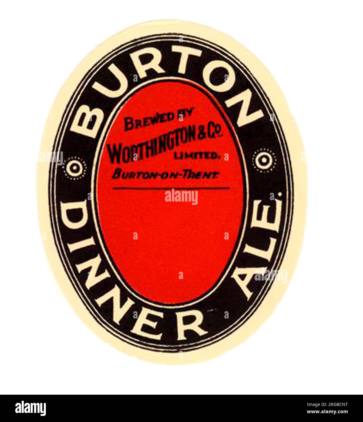 Worthington's Burton Dinner Ale Stock Photo Alamy