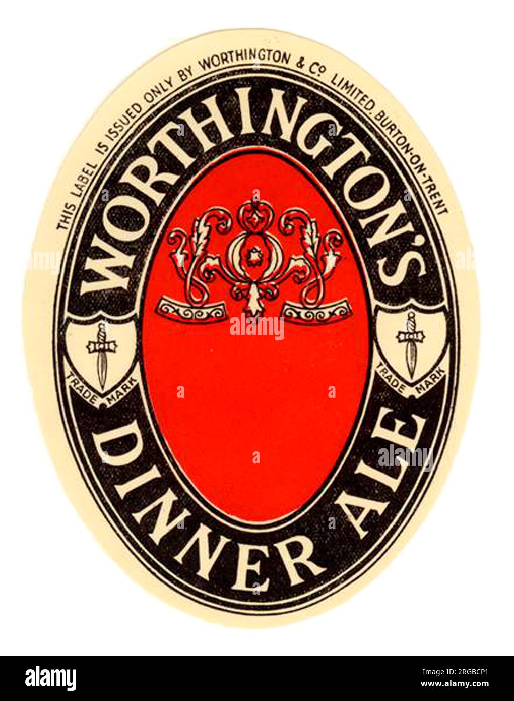 Worthington's Dinner Ale Stock Photo