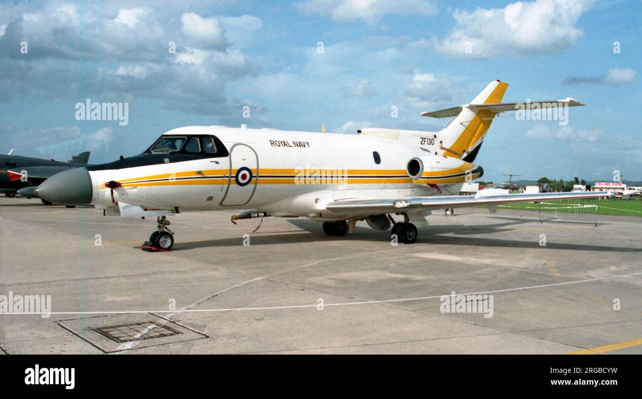 Royal Navy - Hawker Siddeley HS.125-600B ZF130 (msn 256059), of 899 ...