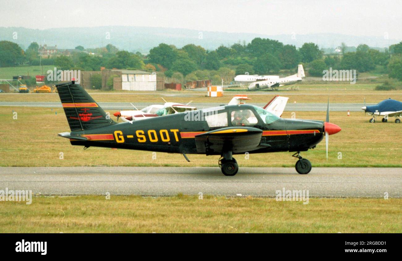 Piper PA-28-180 Cherokee C G-SOOT (msn 28-4033) Stock Photo