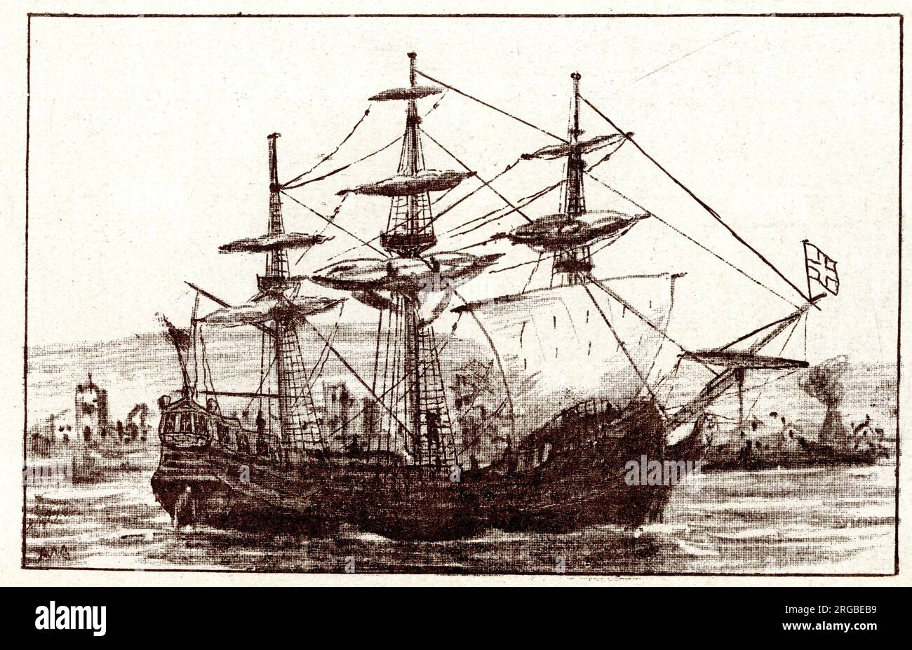 Liverpool Ship Stock Photo