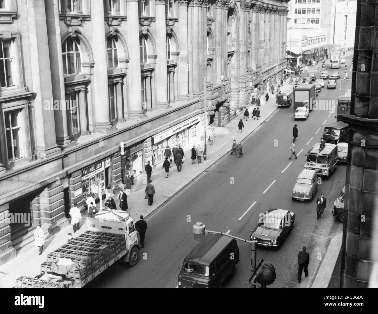 The Danish Food Centre in Cross Street, Manchester Stock Photo Alamy