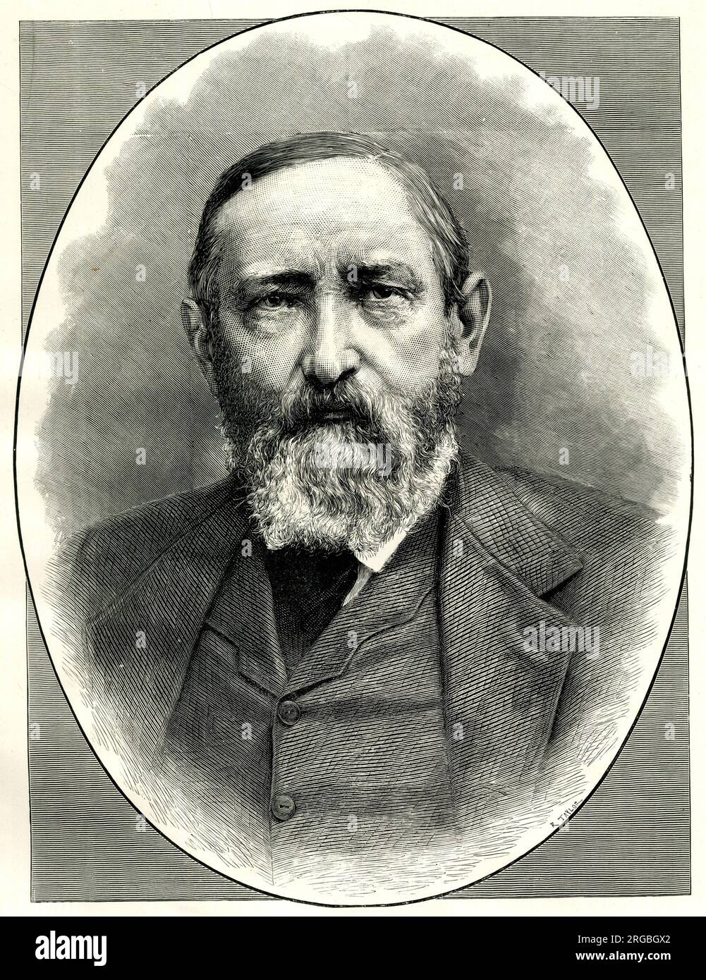 Benjamin Harrison (1833-1901), 23rd President of the United States of America, 1889-1893. Stock Photo