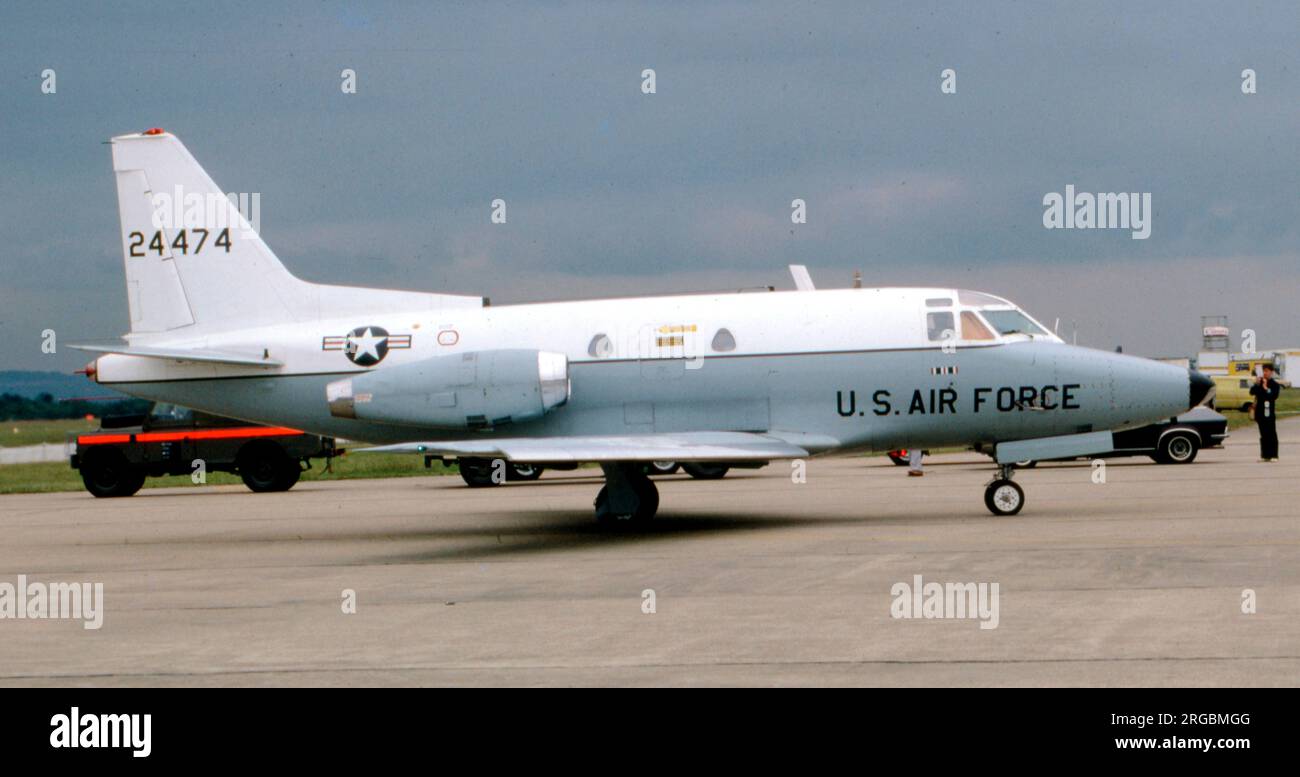 United States Air Force (USAF) - North American T-39A-1-NO Sabreliner 62-4474 (MSN 276-27). Stock Photo