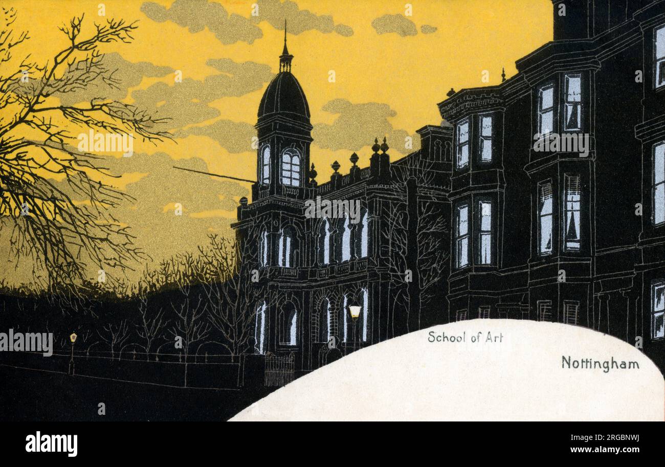 Nottingham School of Art Stock Photo Alamy